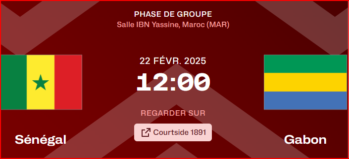 Qualifs. Afrobasket 25: Mission trop difficile pour les Lions face aux Panthères, ce samedi, à la salle Ibn Yassine ! (BeIN 6)