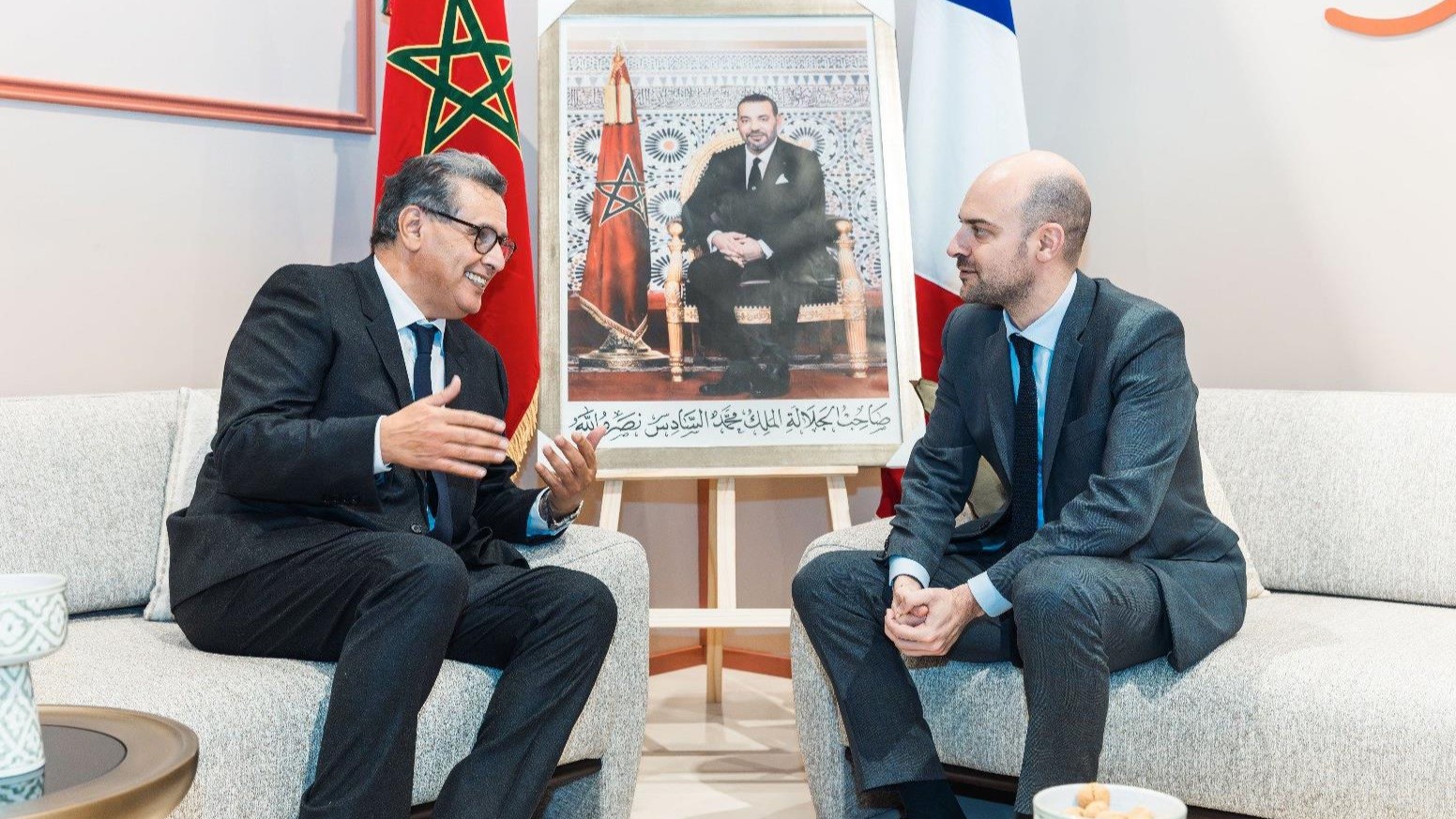 Akhannouch s’entretient avec le ministre français de l'Europe et des Affaires étrangères