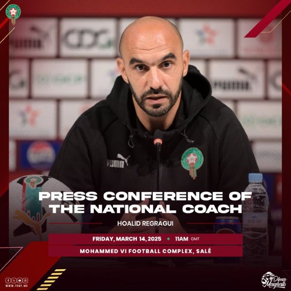 FRMF: Le coach national annonce aujourd’hui avant-midi sa liste pour Niger-Maroc et Maroc-Tanzanie