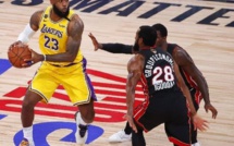 Finale NBA: Démonstration de force des Lakers, soirée cauchemar pour Miam