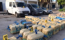 Nador: tentative de trafic international de drogue avortée, 4,779 tonnes de chira saisies