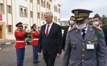 Benny Gantz reçu par le général de corps Belkhir El Farouk