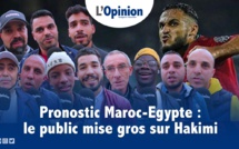 Pronostic Maroc-Egypte : le public mise gros sur Hakimi