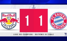 Ligue des champions : RB Salzbourg vs Bayern Munich (1-1) Les Bavarois arrachent le nul à la 90’