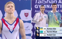 Coupe du monde de gymnastique-Doha :  Un gymnaste russe affiche fièrement le "Z" synonyme de l’invasion russe sur son maillot !