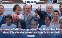 Lancement du programme "Her World, Her Rules", visant l'égalité des genres à travers le basket-ball