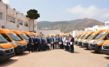 Al Hoceima / Communes : Remise de 18 bus scolaires et 7 ambulances