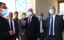 Ouezzane / Centre hospitalier provincial : Ait Taleb visite le chantier de construction