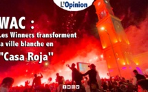 WAC : Les Winners transforment la ville blanche en "Casa Roja"