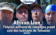 African Lion : l’hôpital militaire de campagne prend soin des habitants de Taliouine