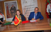 Meeting International Moulay El Hassan de para-athlétisme : La FRMSPH et le ministère de la Solidarité signent une Convention