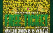 Demi-finale Sundowns-Wydad (retour) : Entrée gratuite au stade !