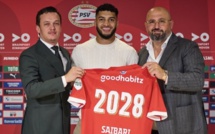 ​Marocains de l’étranger : Saibari au PSV jusqu’en juin 2028