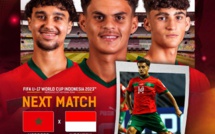 Spécial Mondial U17/ Maroc - Indonésie:    Ce jeudi,  horaire et chaînes diffusantes ?