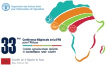 Rabat: Retour de la Conférence régionale de la FAO pour l'Afrique le 18 avril