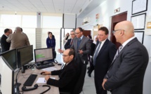 Abdeljalil visite le Centre de surveillance du trafic maritime de Tanger