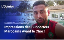 CAN 2023 : Impressions des supporters Marocains avant le choc avec l'Afrique du Sud!