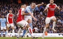 Premier League: Manchester City et Arsenal se quittent sur un nul sans relief