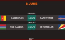 Qualifs. CDM 26. Afrique /  J3 : Résultats (vendredi). Programme (samedi).