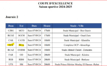 Coupe d’Excellence /J2: OCK-RCA en affiche ce samedi