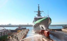 Patrouilleur du Maroc en construction par l'espagnol Navantia : La pose de la quille en cours