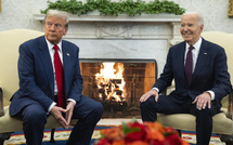 USA : Trump reçu à la Maison Blanche par Biden