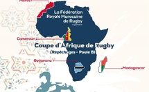 Rugby à XV : Casablanca accueillera du 18 au 24 novembre les éliminatoires de la Coupe d'Afrique (Groupe B)